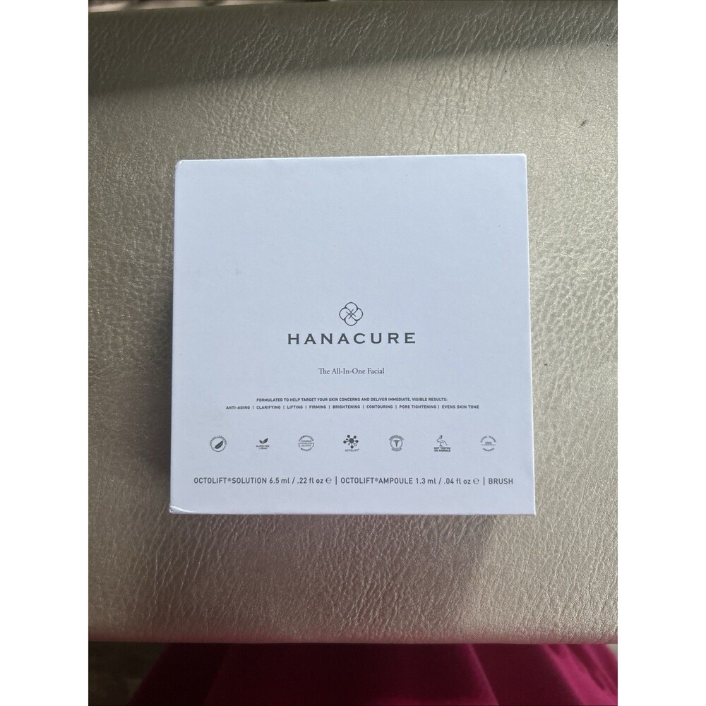 Hanacure The All-In-One Facial Treatment Kit New